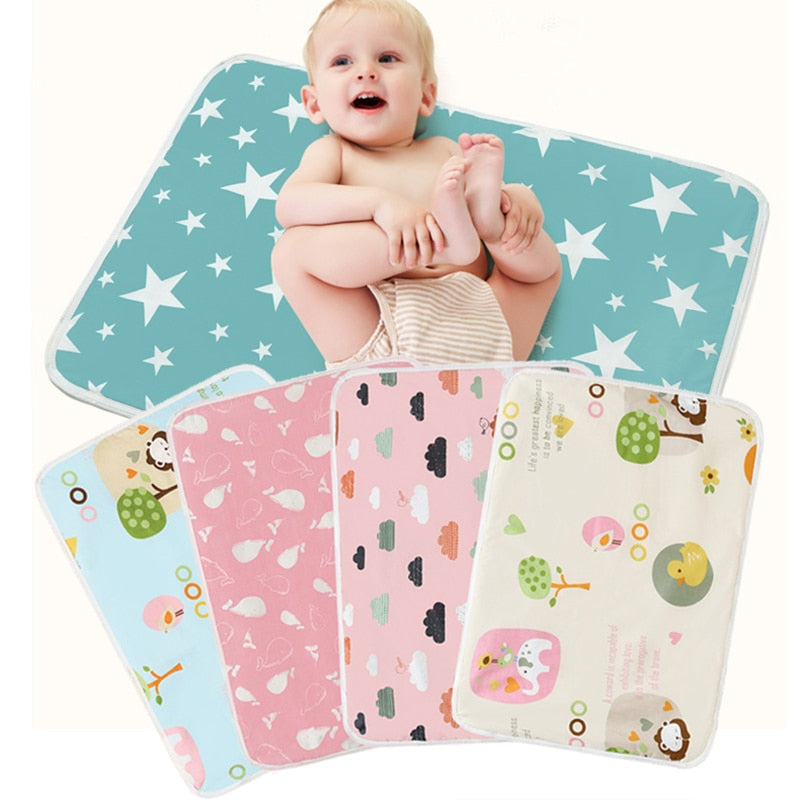 Pack Of 3 Baby Diaper Changing Sheet | Waterproof
