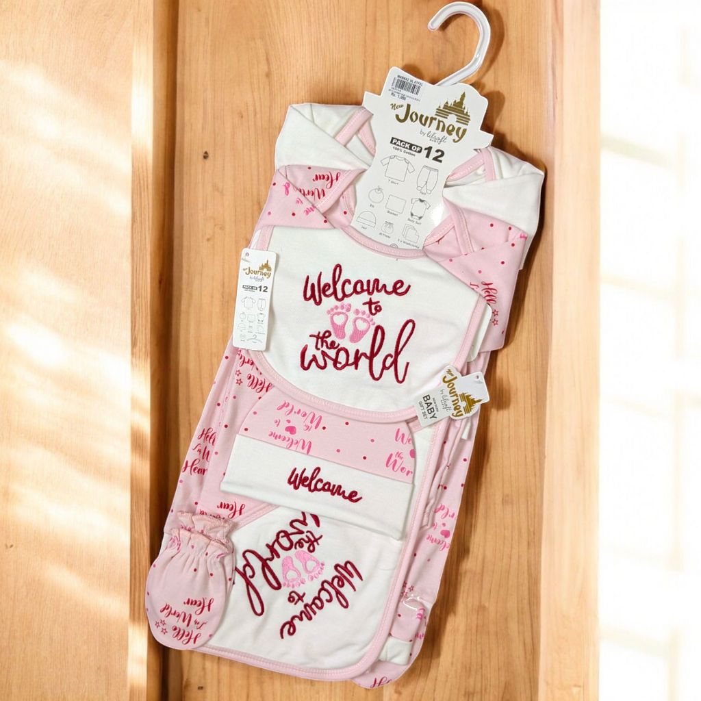 Journey Baby 12 Pcs Starter Set ( Welcome To The World )