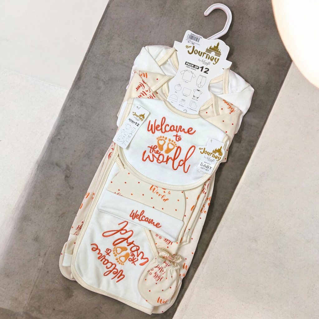 Journey Baby 12 Pcs Starter Set ( Welcome To The World )