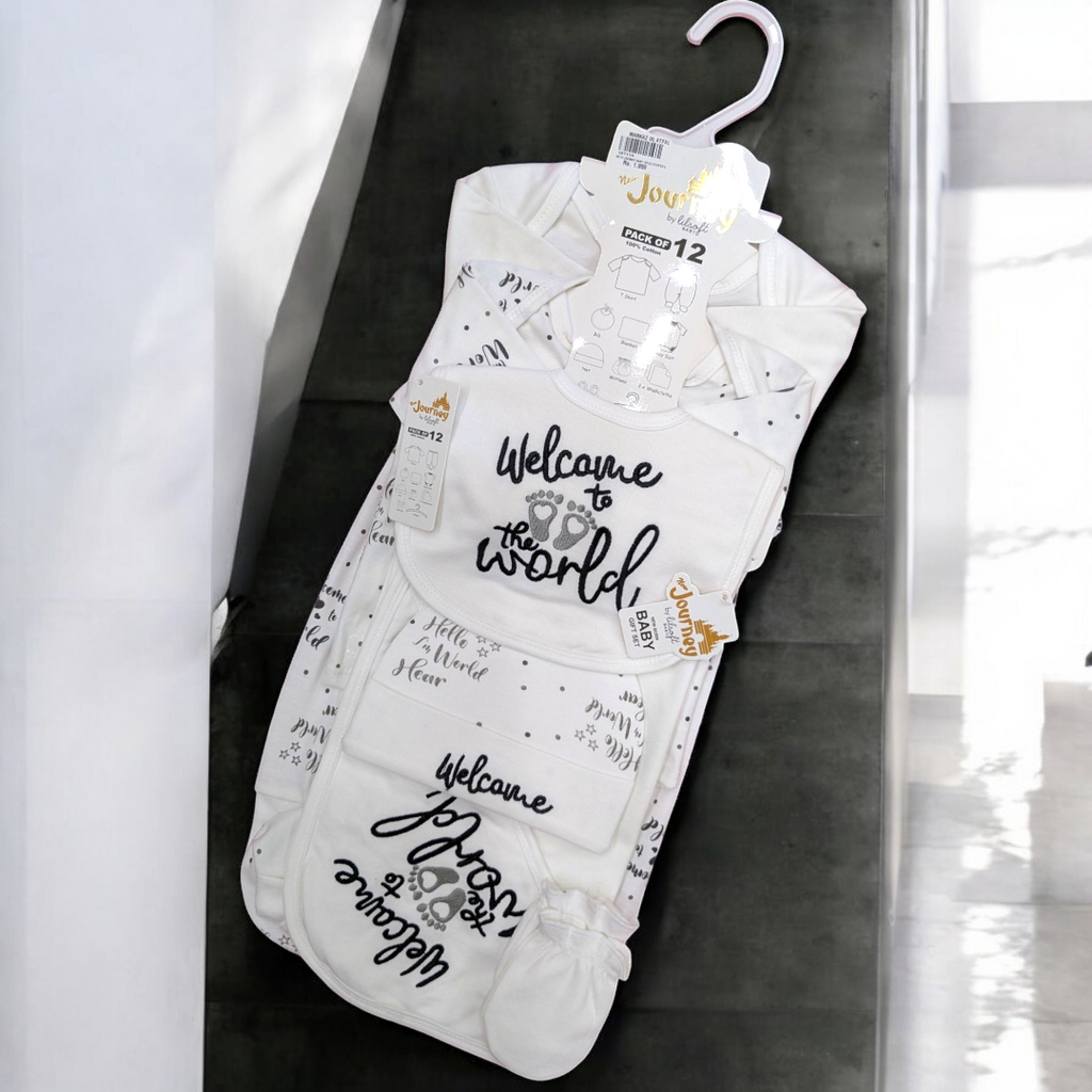 Journey Baby 12 Pcs Starter Set ( Welcome To The World )