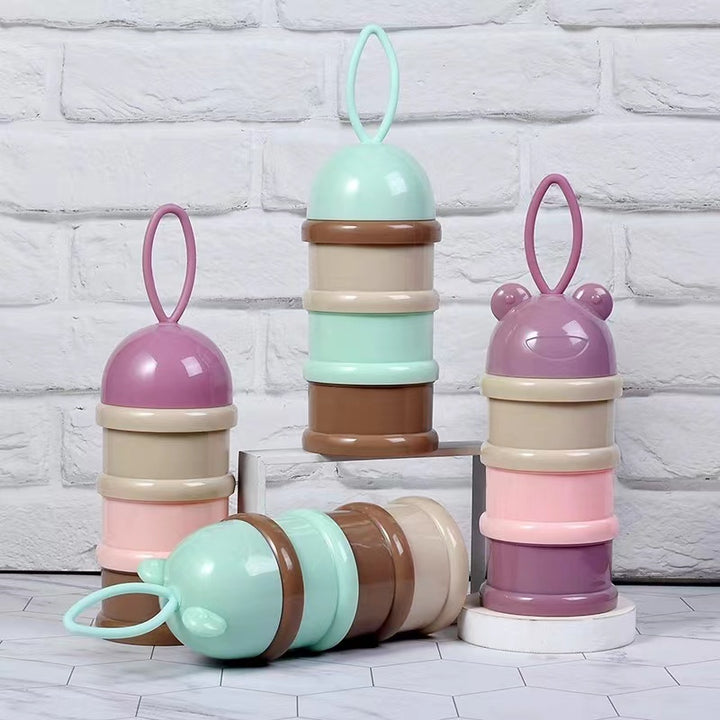 Baby Milk Powder Container 3 Layer