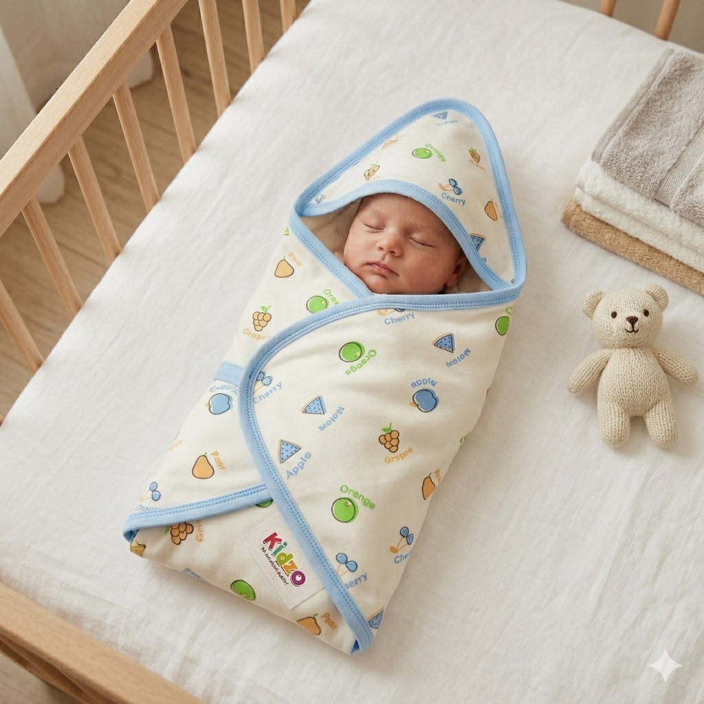 Essential Newborn Wrapping Sheet | Gentle & Cozy Infant Swaddle