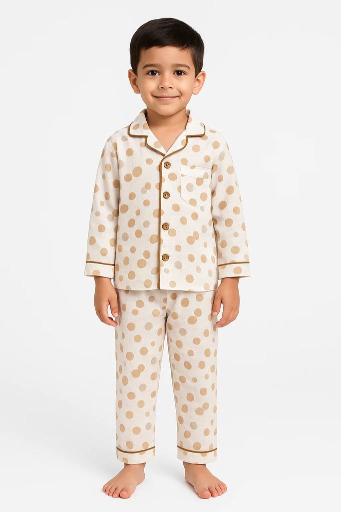 Kids Night Suit – Soft & Comfortable Two-Piece Sleepwear for Boys
