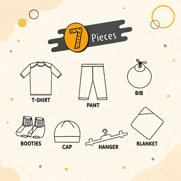 KIDDLE 7 PCS STARTER SET SOFT COTTON STUFF