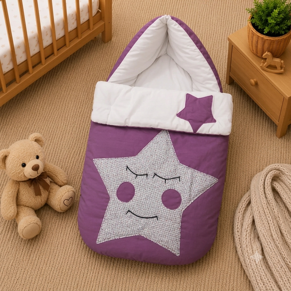 BABY CARRY NEST STAR DESIGN COTTON STUFF