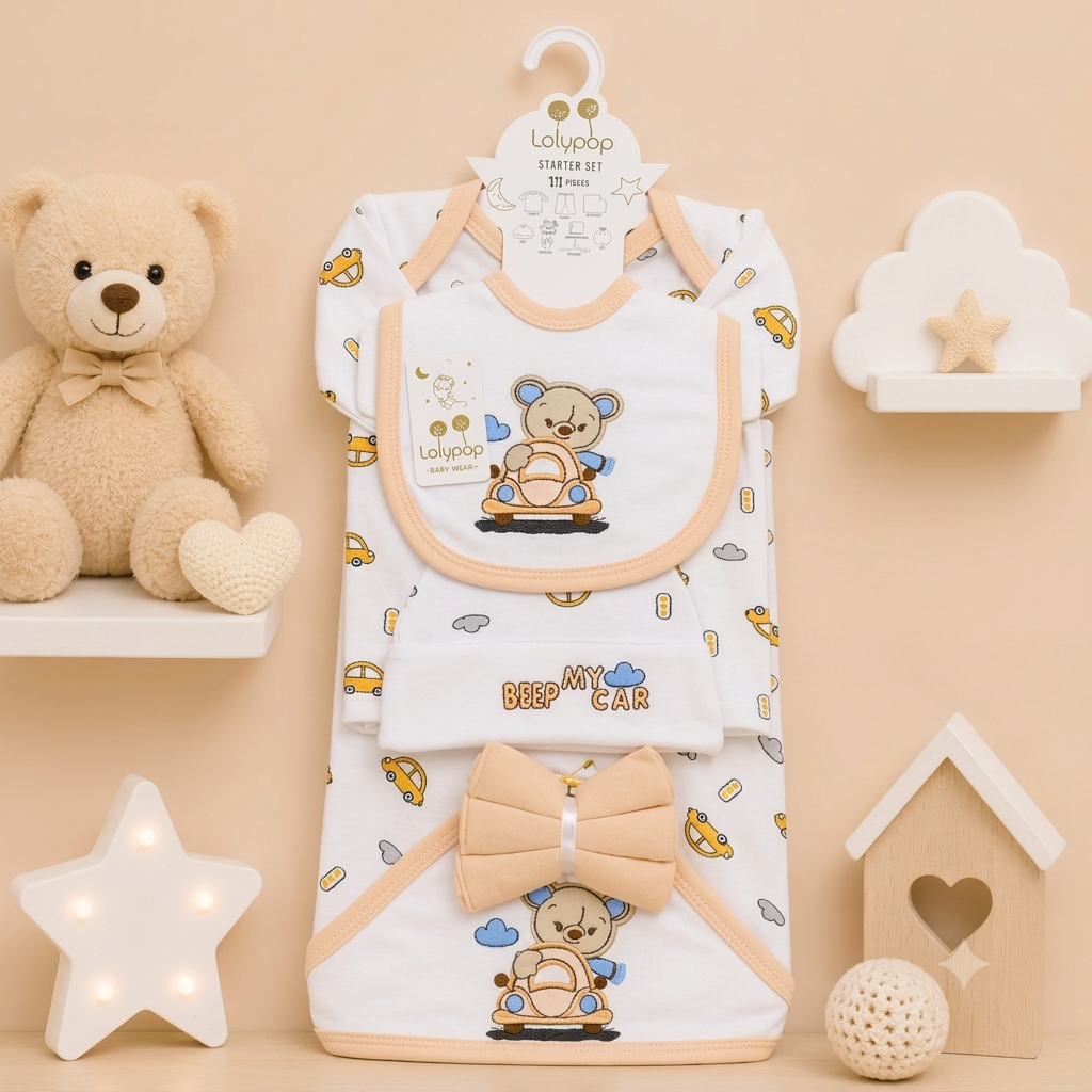 LOLLY POP 11 PCS STARTER SET SOFT COTTON STUFF