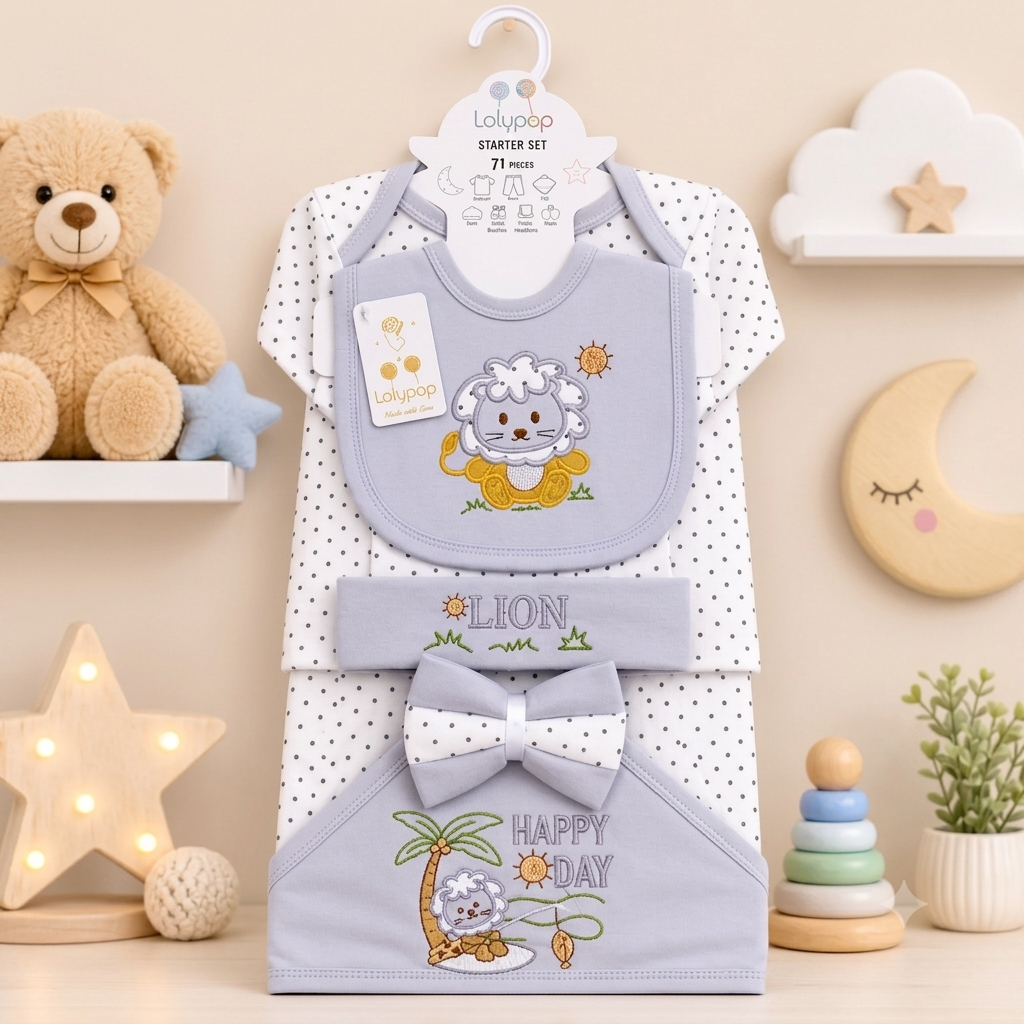 LOLLY POP 11 PCS STARTER SET SOFT COTTON STUFF