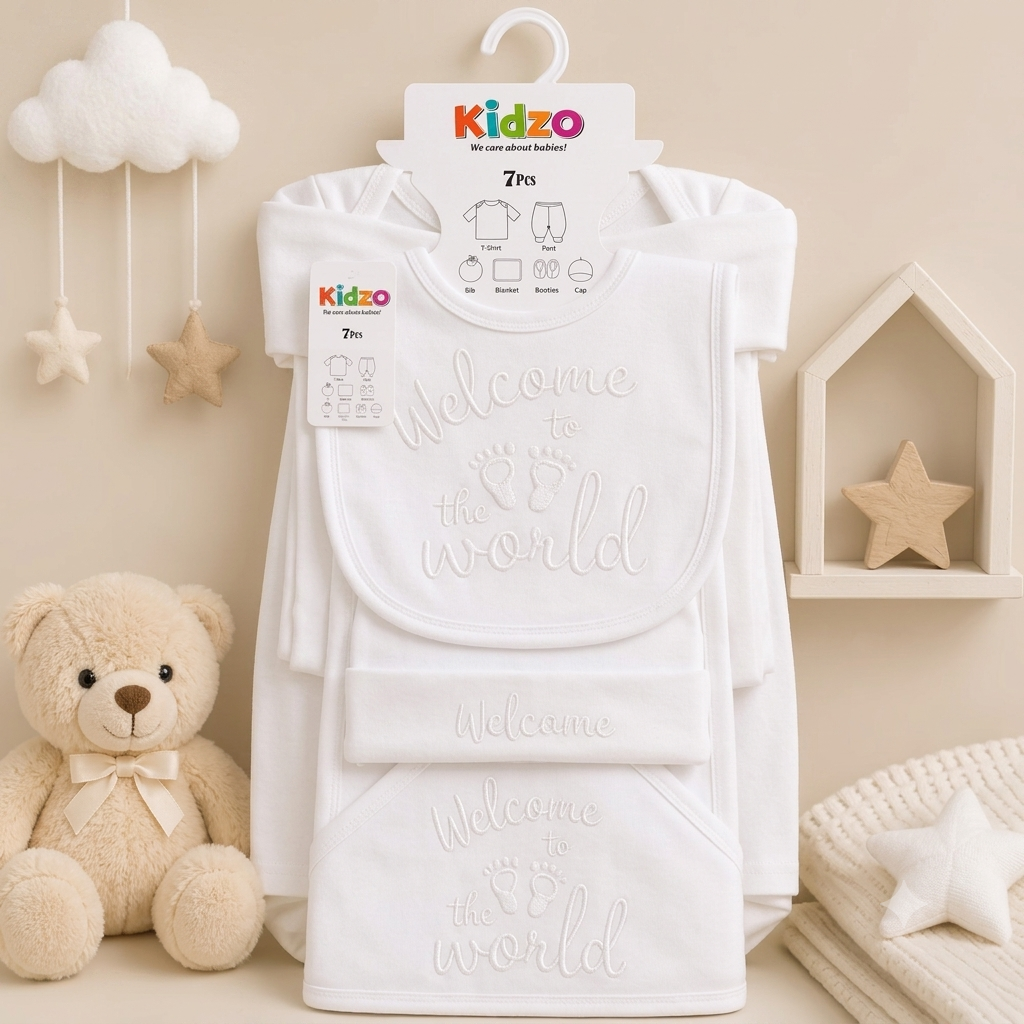 KIDDLE 7 PCS STARTER SET SOFT COTTON STUFF