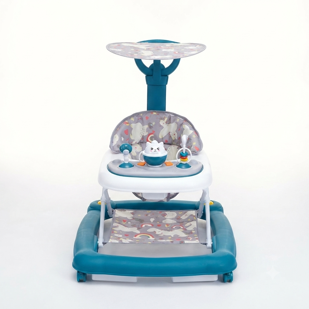 Premium Interactive Baby Walker – Safe, Comfortable & Fun!