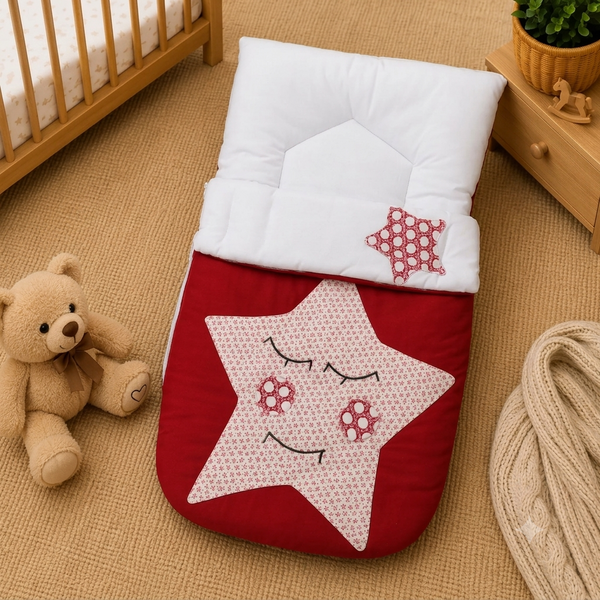 BABY CARRY NEST STAR DESIGN COTTON STUFF