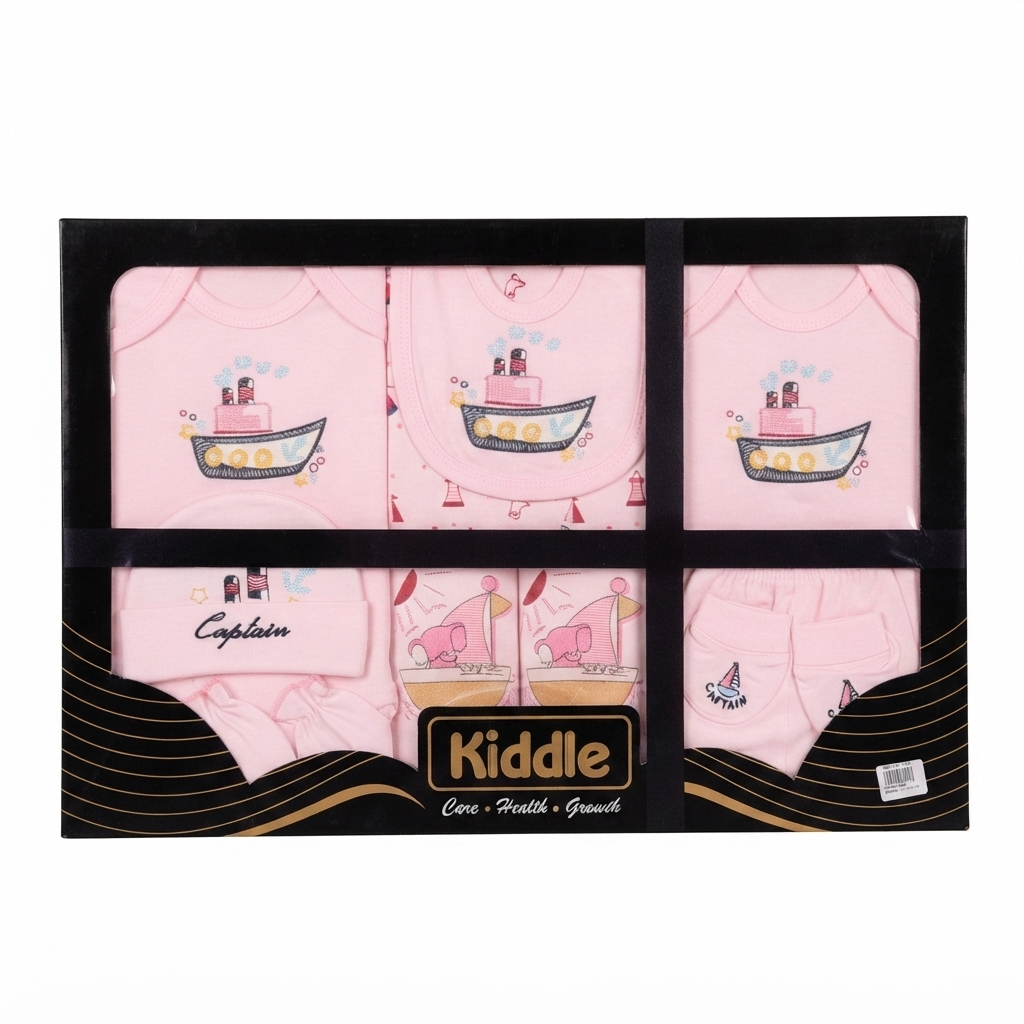 Kiddle Premium 10-Piece Baby Gift Set – Captain Nautical Theme