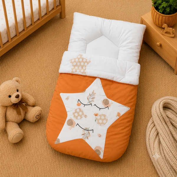 BABY CARRY NEST STAR DESIGN COTTON STUFF