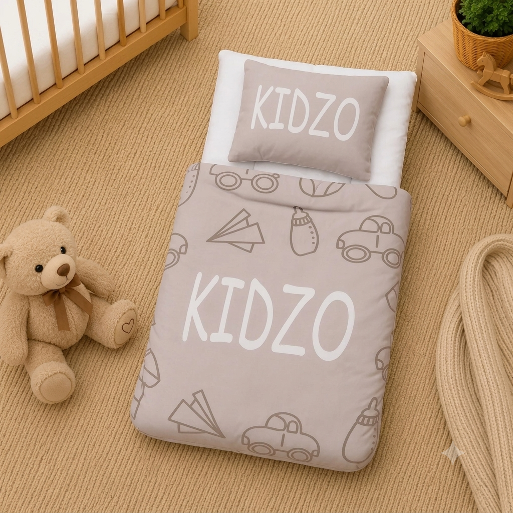 KIDZO BABY CARRY NEST GREY