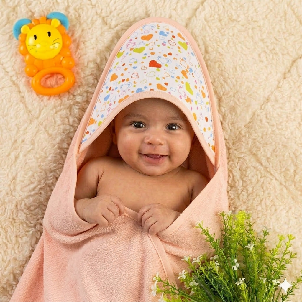 Baby Wrapping Sheet Peach