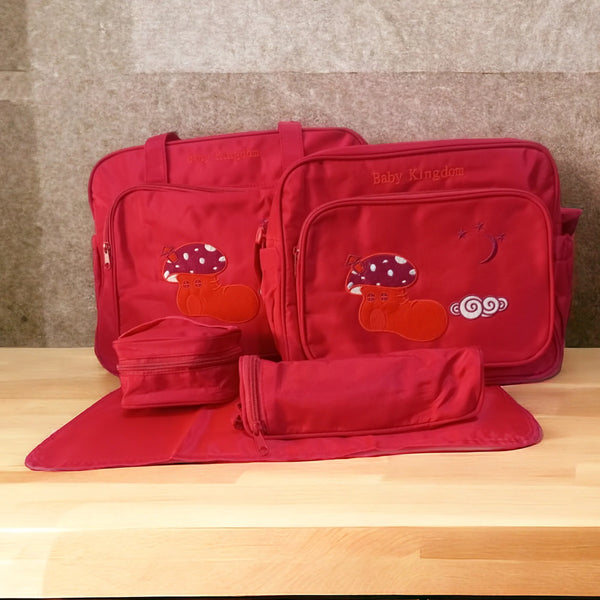 Mother Travel Large Baby Diaper Bag 5 Pcs Set