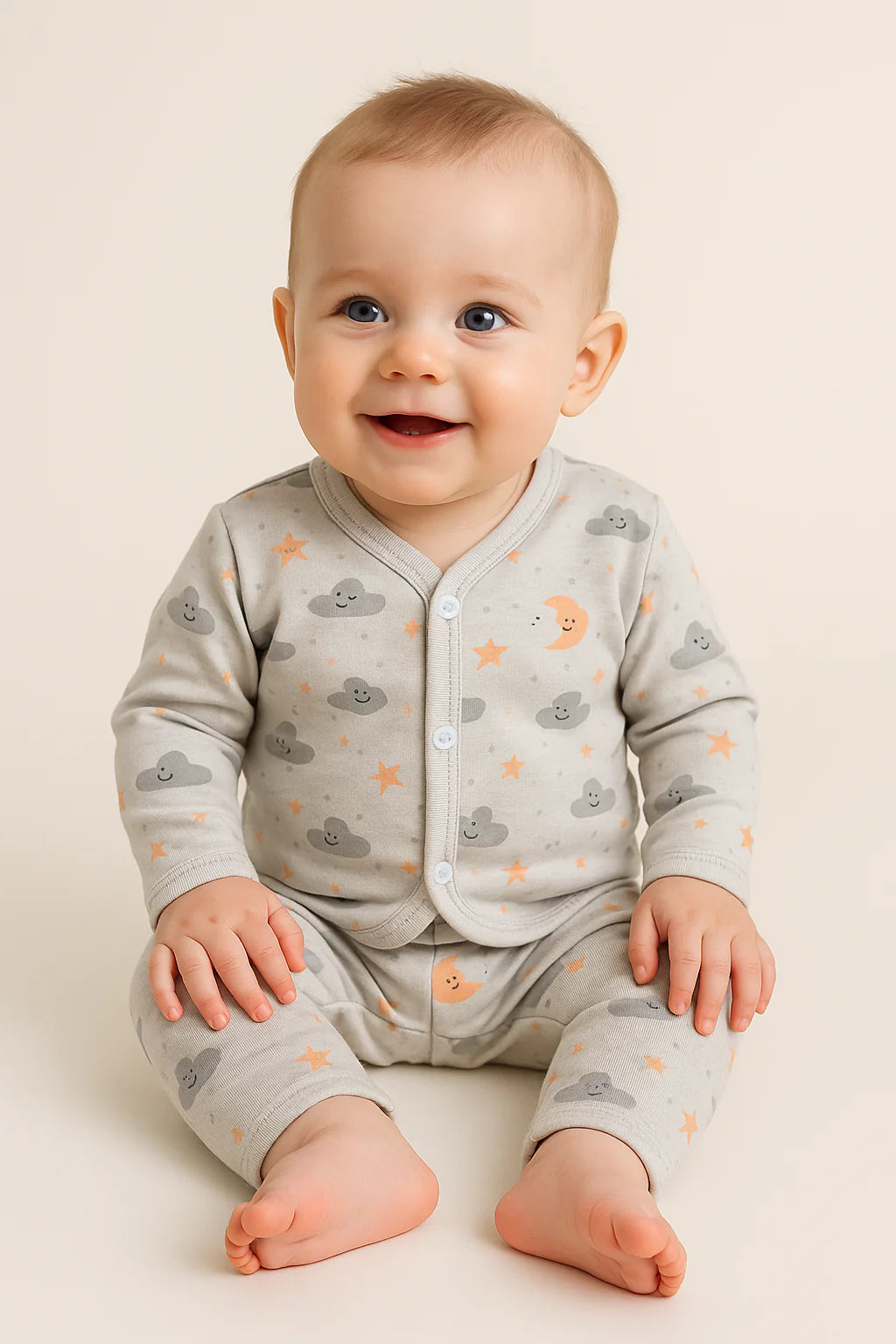 KIDZO BABY NIGHT SUIT COTTON STUFF