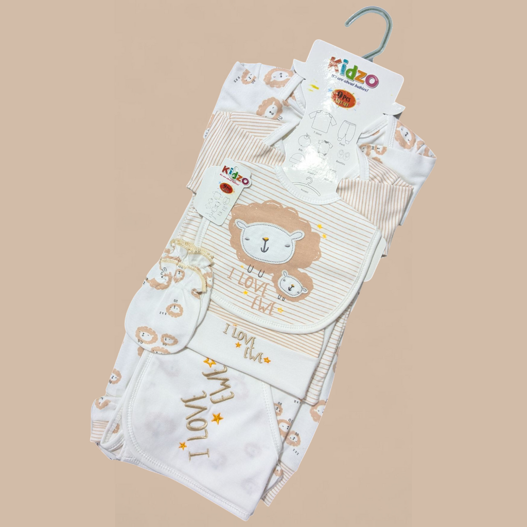Kidzo Baby 9  Pcs Starter Set