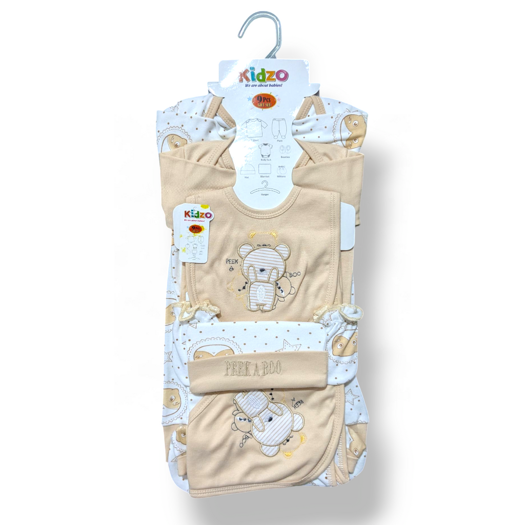 Kidzo Baby 9  Pcs Starter Set