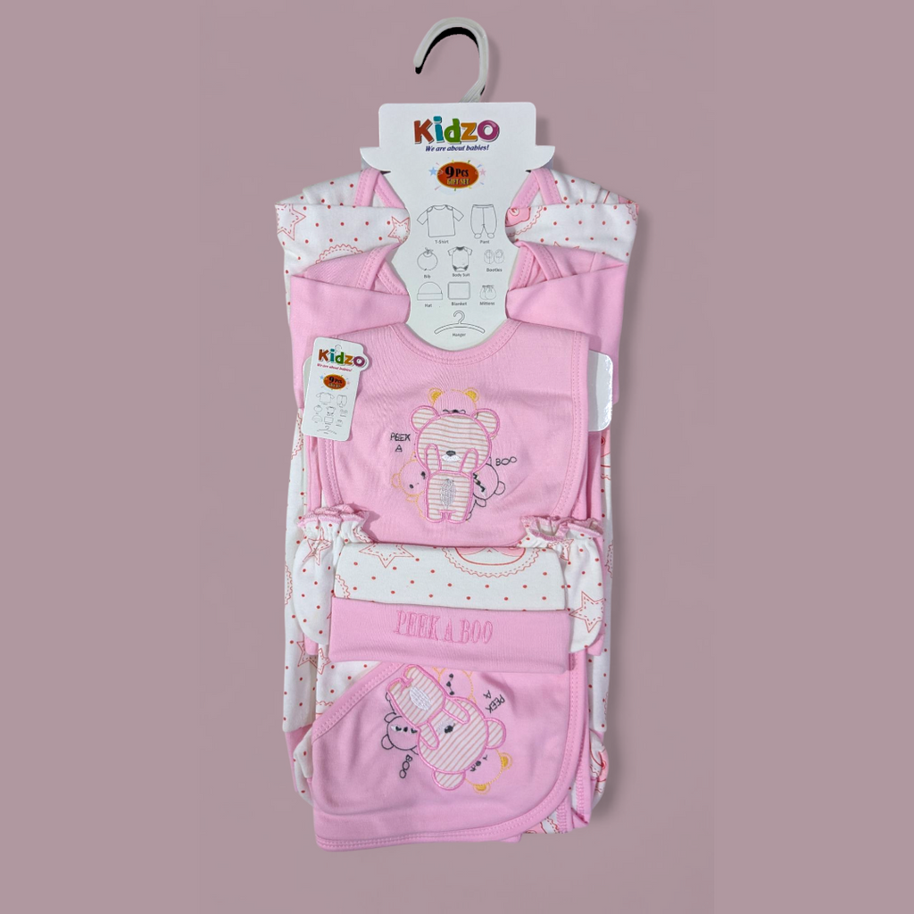 Kidzo Baby 9  Pcs Starter Set