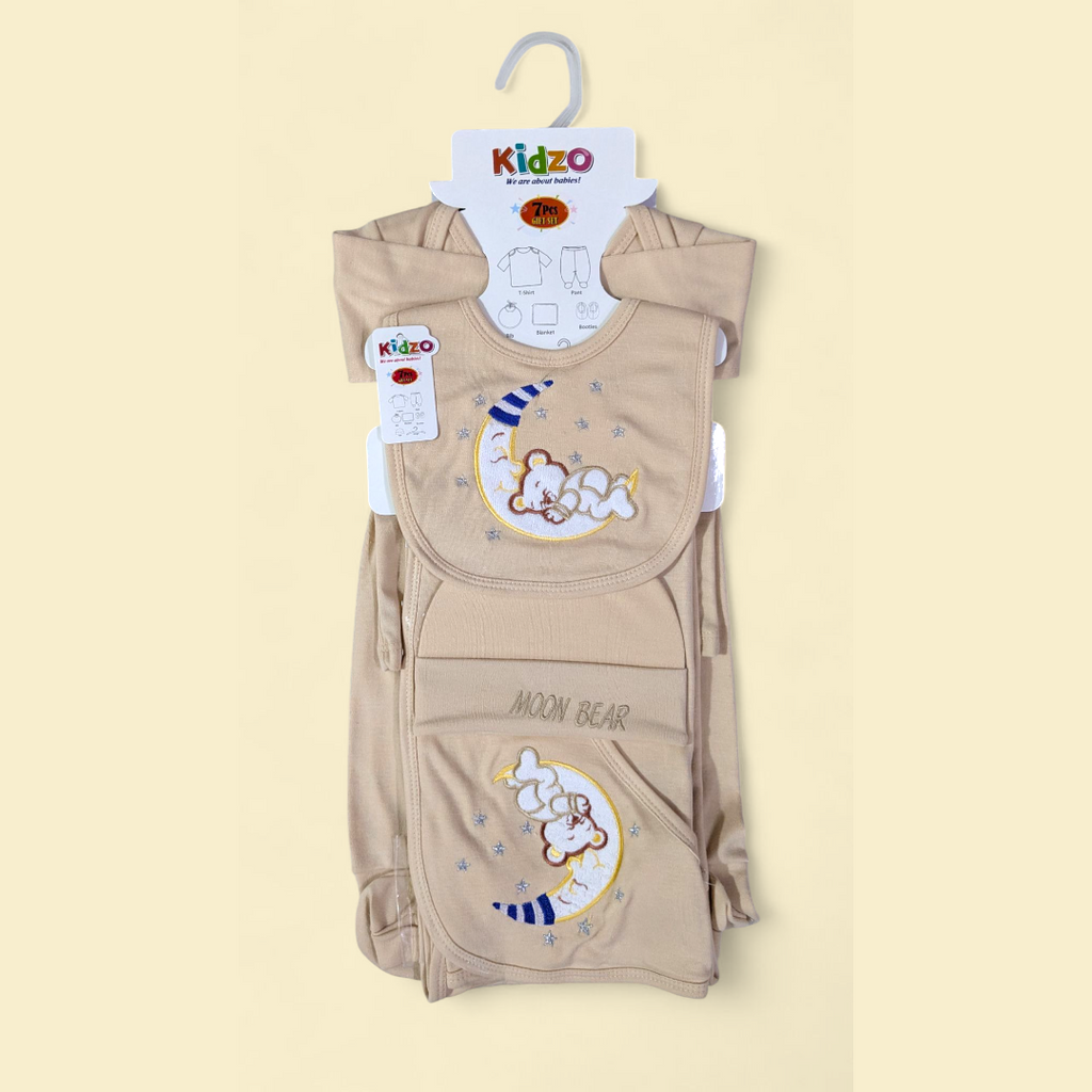 Kidzo Baby 7  Pcs Starter Set