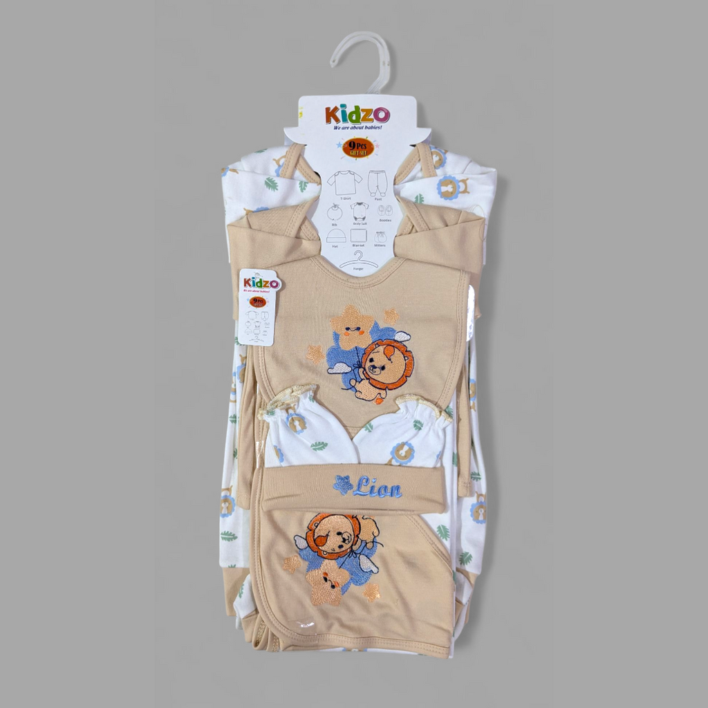 Kidzo Baby 9  Pcs Starter Set
