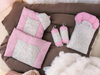 7 Pieces Baby Bed Set