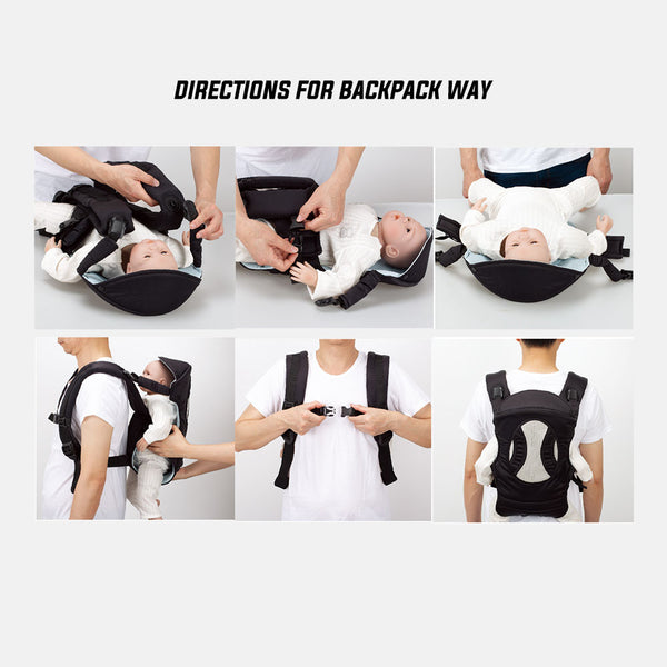 TINNIES BABY CARRIER DARK GRAY  T6001