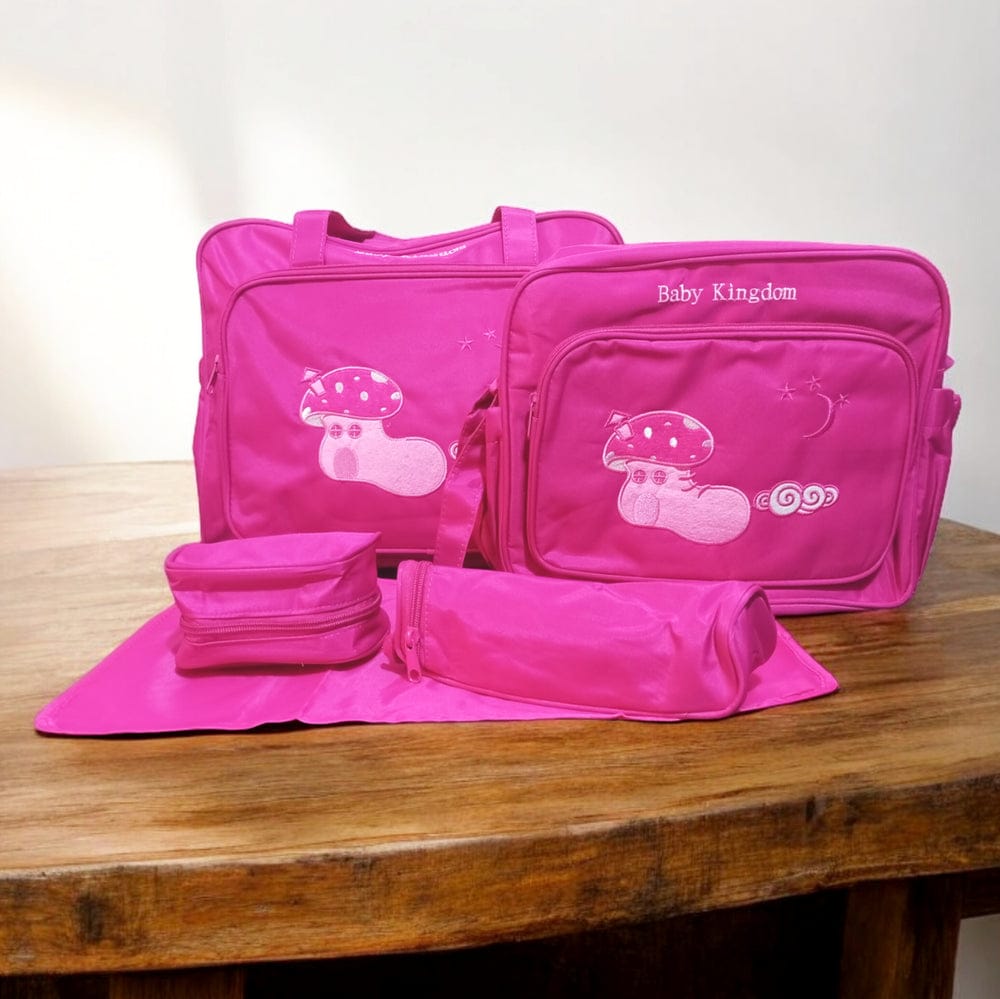 Mother Travel Large Baby Diaper Bag 5 Pcs Set