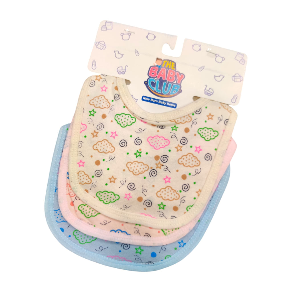 Pack of 3 Baby Bib Set