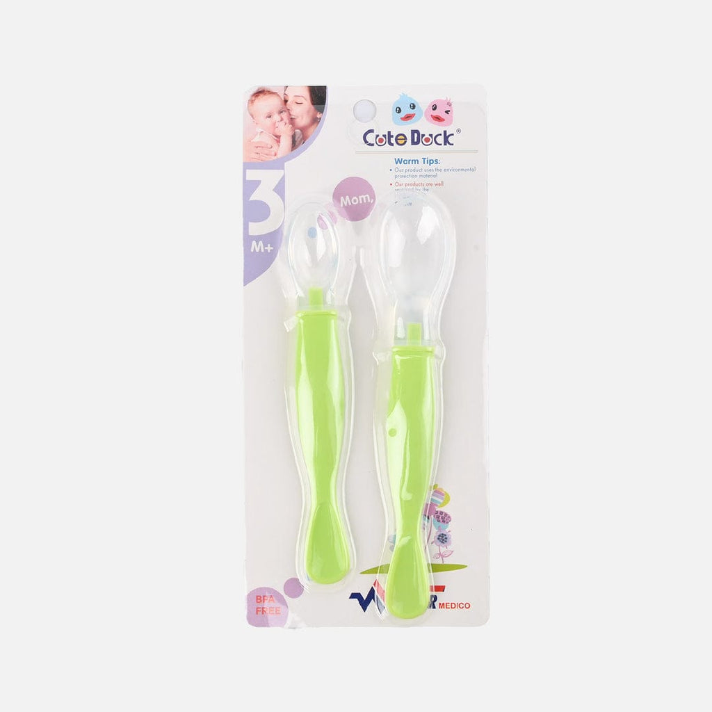 Cute Duck Baby Spoon Set