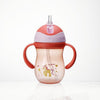 Mumlove Baby  Straw Sipper Cup with Handle 260ml, BPA Free