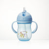 Mumlove Baby  Straw Sipper Cup with Handle 260ml, BPA Free
