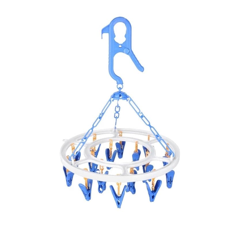 12 Clips Baby Cloth Hanger