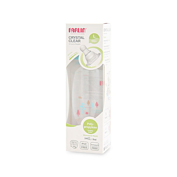 Farlin Pp Standard Neck Feeding Bottle 8 oz 240 Ml