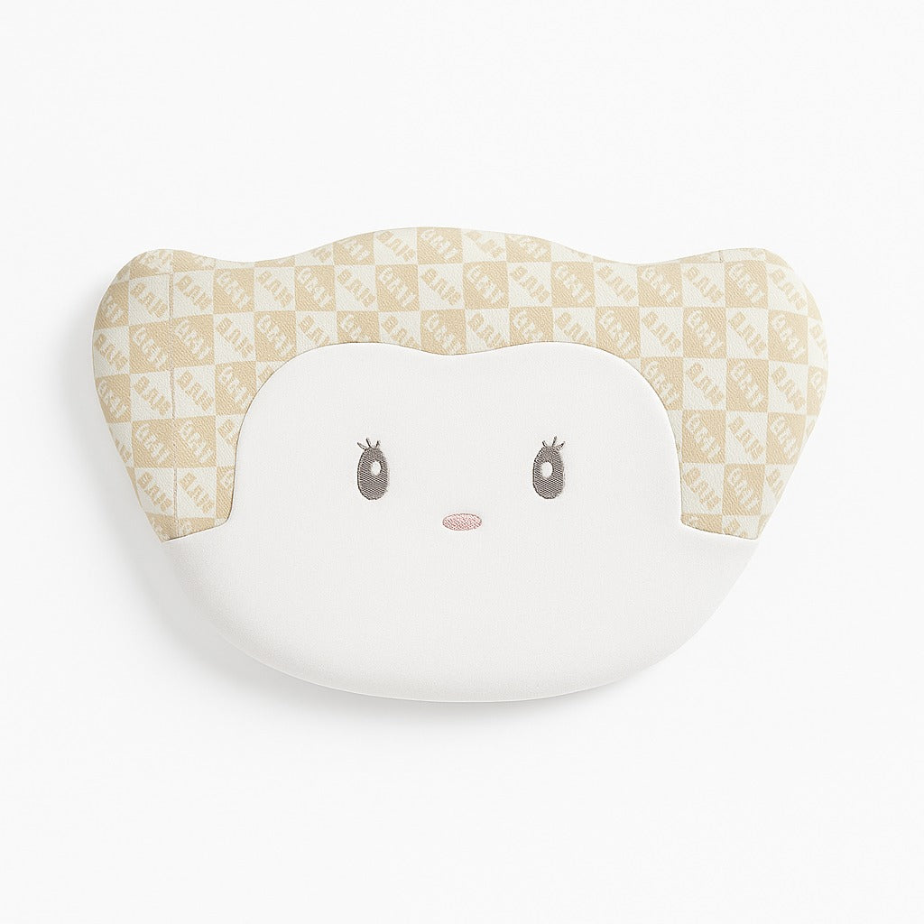 Baby Cartoon Pillow – Soft Head Shaping Pillow for Newborns (Multiple Colors)