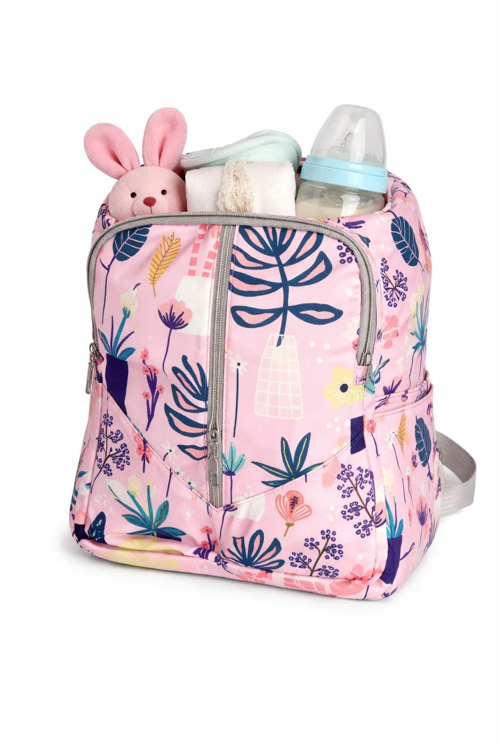 Waterproof Baby Diaper Backpack Flower Pink - Sunshine