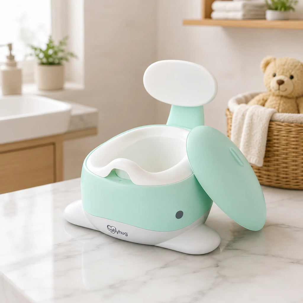 BG 033-012 TINNIES BABY COMMODE GREEN