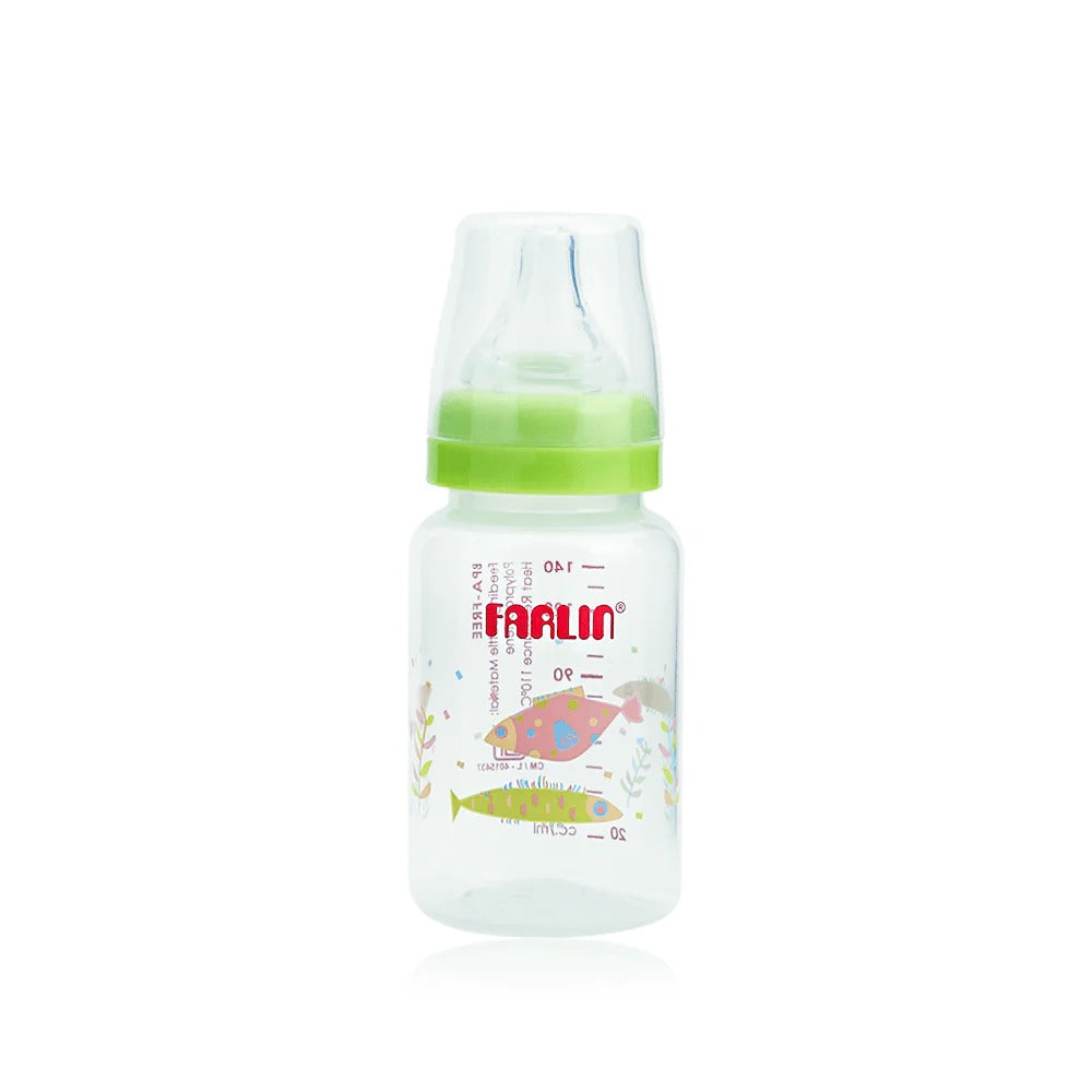 PP STANDRARD NECK FEEDING BOTTLE 140ML AB-41016
