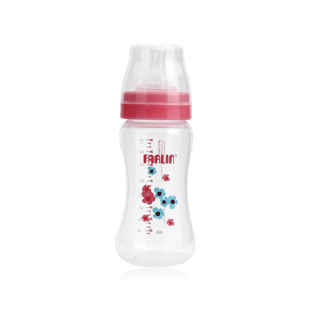 AB-42011-G PP WIDE NECK FEEDING BOTTLE 270ML