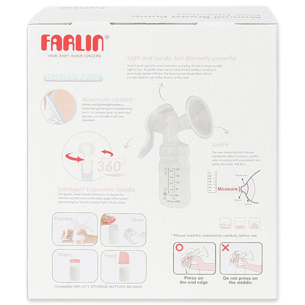 AA-11008 FARLIN MANUAL BREAST PUMP