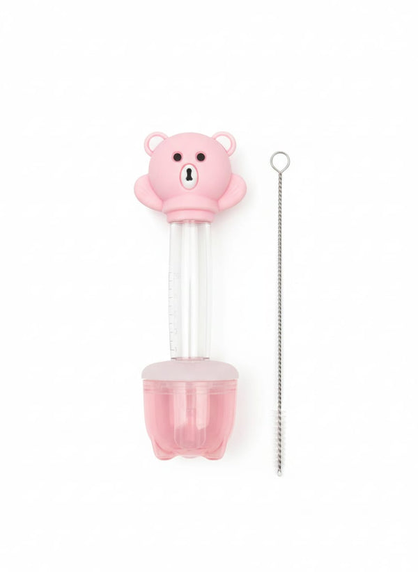 Baby Pacifier With Holder Elephant - Sunshine