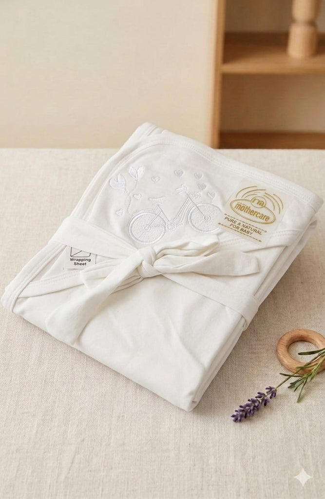 Premium Baby Wrapping Sheet – Soft, Cozy & Gentle Swaddle Blanket