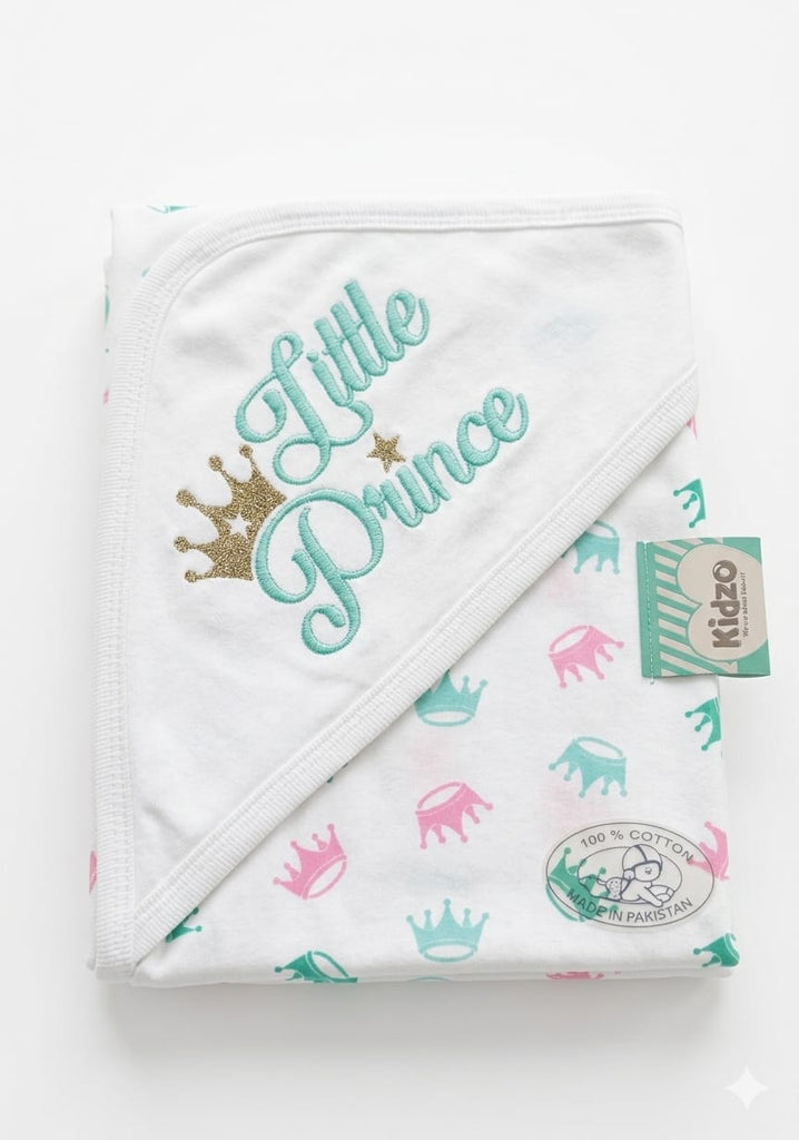 KIDZO BABY WRAPPING SHEET LITTLE PRINCE COTTON STUFF
