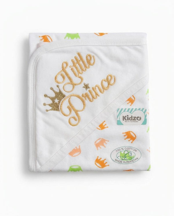 KIDZO BABY WRAPPING SHEET LITTLE PRINCE COTTON STUFF