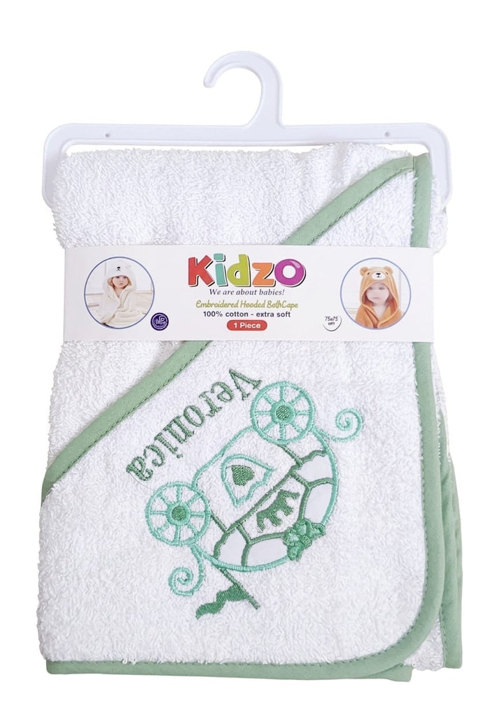 Premium Soft Cotton Hooded Bath Cape for Babies | Gentle & Absorbent