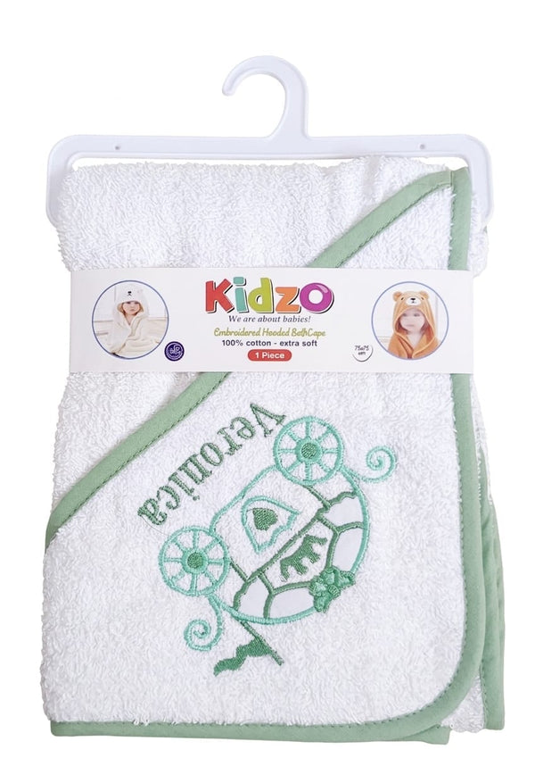 Premium Soft Cotton Hooded Bath Cape for Babies | Gentle & Absorbent