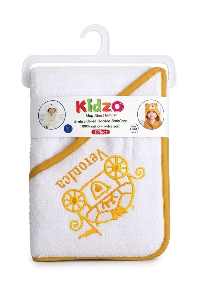 Premium Soft Cotton Hooded Bath Cape for Babies | Gentle & Absorbent