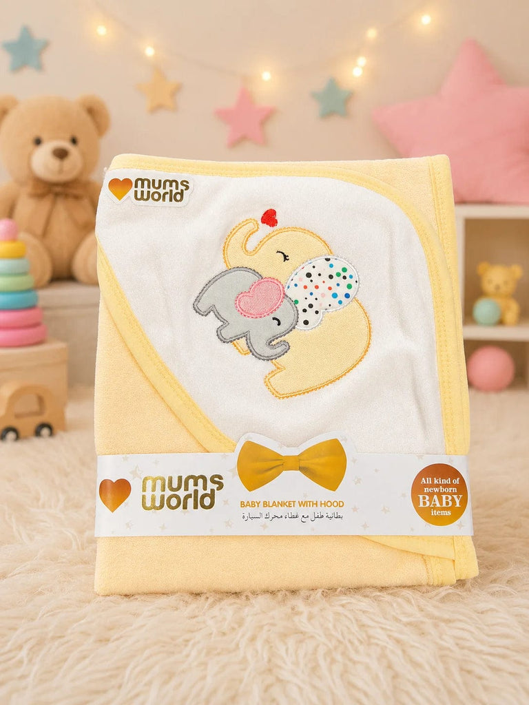 Premium Soft Baby Hooded Bath Towel | Extra-Absorbent & Gentle