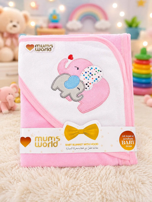 Premium Soft Baby Hooded Bath Towel | Extra-Absorbent & Gentle