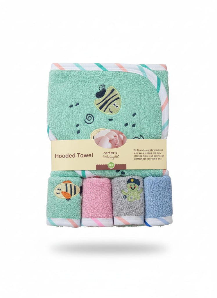 Essential Newborn Hooded Bath Towel – Ultra-Soft Nursery Must-Have